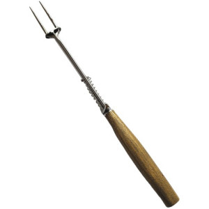 Set Cuchillo Tenedor Vaina Cuero Artesanal Parrilla Asado