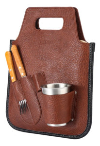 Set Tabla Parrilla Asado Cuchillo Tenedor Destapador