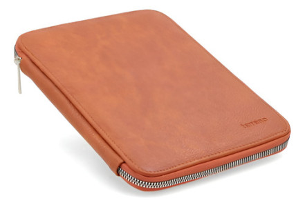 Carpeta Con Cierre Lapicera Libreta Oficina Terrano A3 Brandy