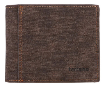 Billetera Clásica Terrano Caballero Hombre Simil Cuero
