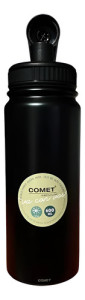 Botella Termica Deportiva Comet 600 Ml Color Negro