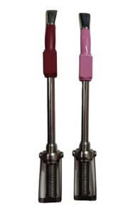 Bombilla Acero Inoxidable Desarmable Rosa/ Bordo