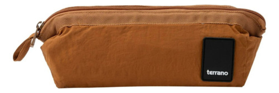 Necessaire Cartuchera Estuche Terrano Colores Lisa Terracota