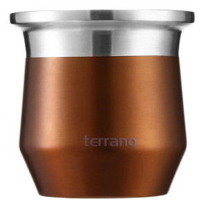 Kit Termo 750ml Terrano Mate Acero Tapa Silicona + Bombilla