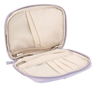 Estuche Cartuchera Unisex Travel Terrano Lila Liso