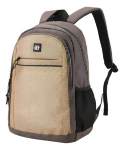 Mochila Urbana Terrano Combinada Color Beige Diseño De La Tela Combinado