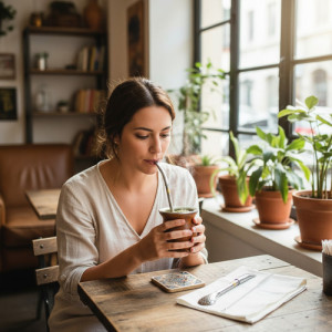 Bombillon Corto Grueso 10mm Alpaca 18cm + Limpia Bombilla Pico Loro Aplique