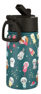 Botella Kids Niño Hidratacion Terrano Inox Acero 350 Ml