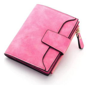 Billetera Mujer Dama C/ Cierre Varios Colores Simil Cuero Pu