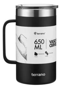 Jarra Térmica Terrano 650ml Color Negro