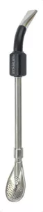 Bombilla Para Mate Stanley Spoon Acero Inoxidable Color Negro