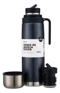 Termo 1lt Terrano Con Manija Rígida  Garantia De Por Vida