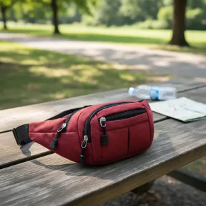 Riñonera Bolso De Cintura Lona Unisex Hombre Mujer
