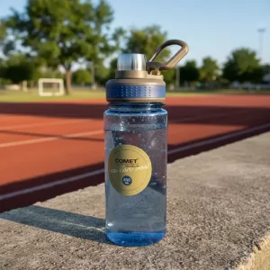 Botella Plastica 850ml Comet Deportiva Tapa Rosca Azul