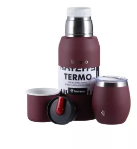 Bordo + Mate c/tapa