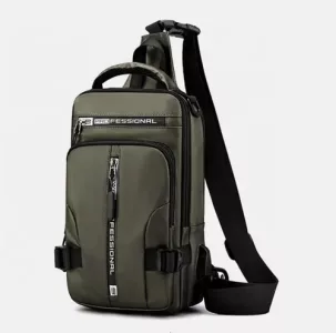 Mochila Impermeable Bolso Cruzado Morral Bandolera Unisex