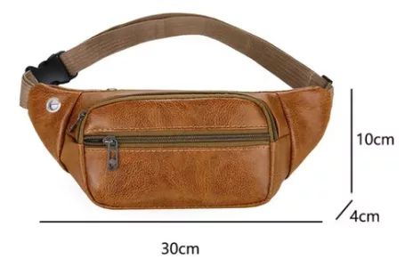 Riñonera Simil Cuero Eco Cuero Bolso Unisex
