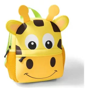 Mochila Mochilita Kids Infantil Animada Jardín Escolar Niños Jirafa Animada Neopreno