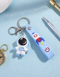 Pack 5 Llaveros De Astronauta Muñeco Astronauta