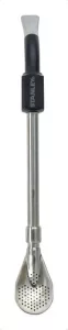 Bombilla Para Mate Stanley Spoon Acero Inoxidable Color Negro