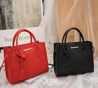 Carterita Cartera Bolso De Mano Mujer Dama Cuero Sintético
