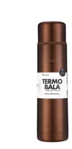 Kit Termo 750ml Terrano Mate Acero Inox C/tapa + Bombilla Cooper