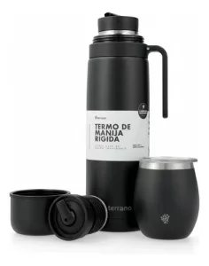 Negro y mate c/ tapa