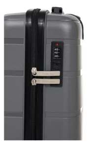 Valija Carrion Viaje Terrano Maleta Carryon Rigida 4 Ruedas Gris Grafito