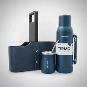 azul mate tradicional