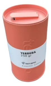Yerbera 200gr Terrano Pico Vertedor Colores Acero Inox