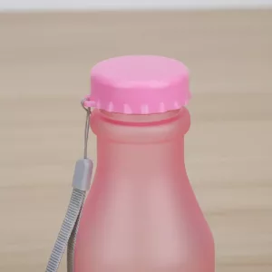 Botella Plástica 550ml Reutilizable Bpa Free- Correa Colores