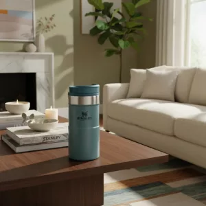 Vaso Térmico 250 Ml Stanley Never Leak Cafe Acero Inox
