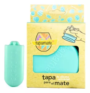 Tapa Mate Silicona + Tapa Bombilla + Bombilla Regalo