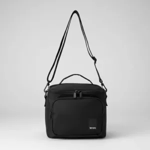 Lonchera Terrano Con Bolsillo Conservadora Termica Lunchera Negro