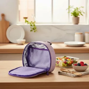 Lonchera Launchera Porta Vianda Porta Alimento Luna Terrano Lila