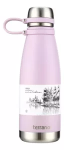 Botella Térmica 800ml Acero Terrano Tapa Rosca - Colores