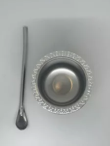 Mate Imperial Acero Inoxidable + Bombilla Regalo Gris Imperial Acero Inox