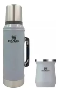 Kit Matero Termo Stanley 1lt Mate Stanley Acero Inox