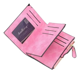 Billetera Mujer Dama C/ Cierre Varios Colores Simil Cuero Pu