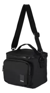 Lonchera Terrano Con Bolsillo Conservadora Termica Lunchera Negro