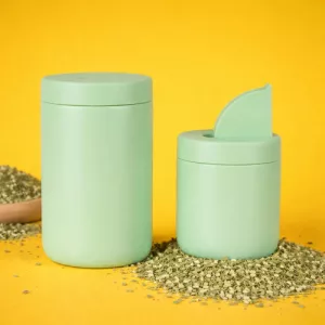Set Yerberas Plastica X2 280gr - 160gr Pico Vertedor Kit Agua