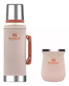 Kit Matero Termo Stanley 1lt Mate Stanley Acero Inox