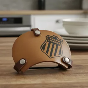 Tapa Mate Cuero Antiviento Cubre - Diseños Varios Artesanal