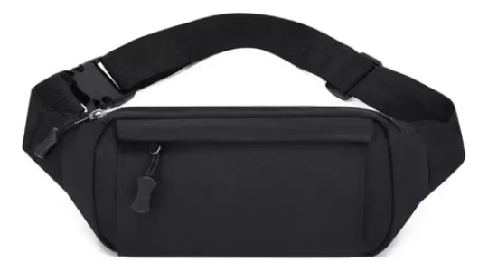 Riñonera Cintura Lona Unisex Hombre Mujer