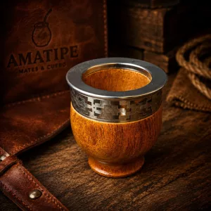 Mate Algarrobo Imperial Artesanal Calidad Premium Pampa